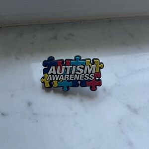 Autism Awareness Puzzle Pin